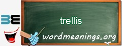 WordMeaning blackboard for trellis